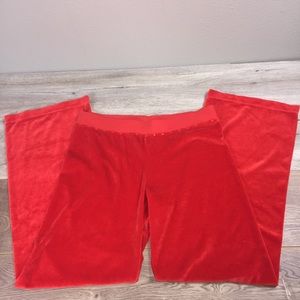NWOT VS embellished fuzzy sweatpants